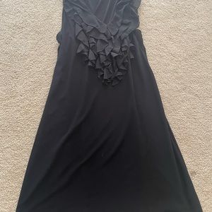 Sleeveless black dress